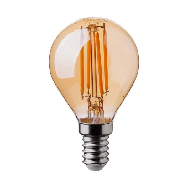 LED Λαμπάκι E14 4W Filament V-TAC Θερμό 2200K - 214499