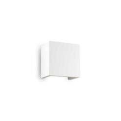 IDEAL LUX Απλίκα Τοίχου FLASH GESSO 1xG9 Λευκού Χρώματος – 214672