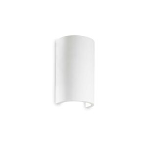 IDEAL LUX Απλίκα Τοίχου FLASH GESSO 1xG9 Λευκού Χρώματος  – 214696
