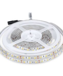 LED Ταινία 11W V-TAC Dimmable 900lm/m Αδιάβροχη IP65 Θερμό Λευκό 3000K 5 Μέτρα – 212149