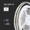 LED Ταινία 11W V-TAC Dimmable 900lm/m Αδιάβροχη IP65 Θερμό Λευκό 3000K 5 Μέτρα – 212149