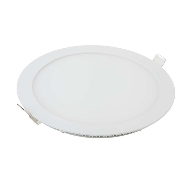 LED Πάνελ Στρογγυλό 12W V-TAC 120° 1160lm Ø170 Θερμό 3000K – 214857