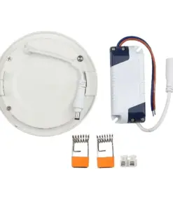 LED Πάνελ Στρογγυλό 18W V-TAC 120° 1400lm Ø225 Φυσικό 4000K – 214861