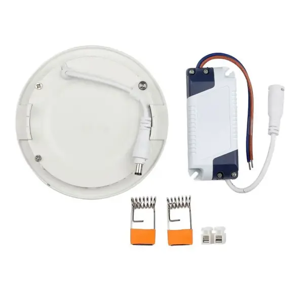 LED Πάνελ Στρογγυλό 18W V-TAC 120° 1400lm Ø225 Φυσικό 4000K – 214861