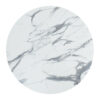 Table surface Solace pakoworld Werzalit white marble D60cm 215-000027