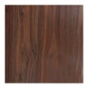 Table surface Bounty pakoworld Werzalit walnut 70x70cm 215-000037