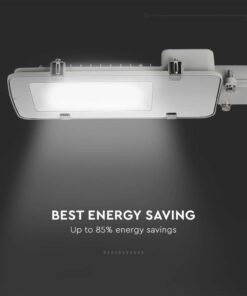 LED Φωτιστικό Δρόμου 50W V-TAC PRO Samsung Chip 110° 5000lm Γκρι Αδιάβροχο IP65 Φυσικό Λευκό 4000K – 215271