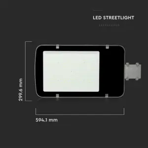LED φωτιστικό δρόμου V-TAC PRO Samsung Chip 50W 6400Κ Γκρί σώμα – 21528