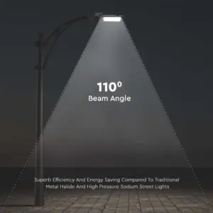 LED φωτιστικό δρόμου V-TAC PRO Samsung Chip 50W 6400Κ Γκρί σώμα – 21528