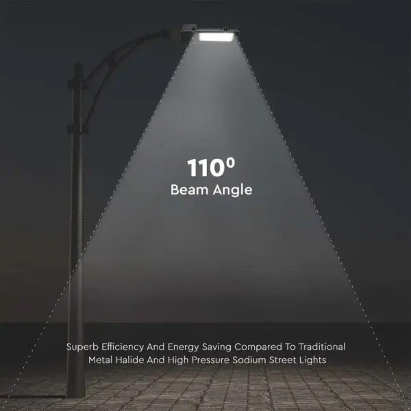 LED φωτιστικό δρόμου V-TAC PRO Samsung Chip 50W 6400Κ Γκρί σώμα – 21528