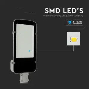 LED φωτιστικό δρόμου V-TAC PRO Samsung Chip 50W 6400Κ Γκρί σώμα – 21528