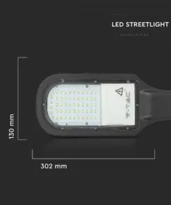 LED φωτιστικό δρόμου V-TAC PRO Samsung Chip 30W 4000Κ μαύρο σώμα – 21537