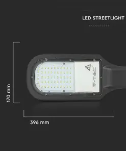 LED φωτιστικό δρόμου V-TAC PRO Samsung Chip 50W 4000Κ μαύρο σώμα – 21539