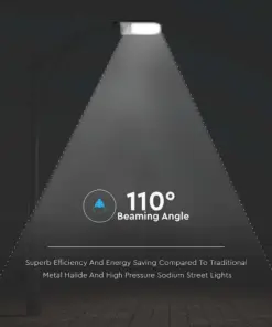 LED φωτιστικό δρόμου V-TAC PRO Samsung Chip 50W 4000Κ μαύρο σώμα – 21539