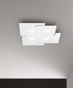 IDEAL LUX Φωτιστικό Οροφής TOTEM 4xGX53 Λευκού Χρώματος- 215778