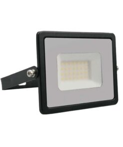 LED Προβολέας 30W Μαύρος V-TAC IP65 110° 2510lm Ψυχρό Λευκό 6400K – 215954