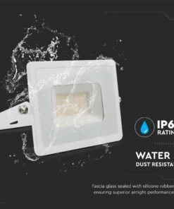 LED Προβολέας 30W Λευκός V-TAC IP65 100° 2510lm Ψυχρό Λευκό 6400K – 215957