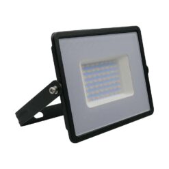 Προβολέας LED 50W φυσικό λευκό 4000K μαύρο σώμα V-TAC – 215959