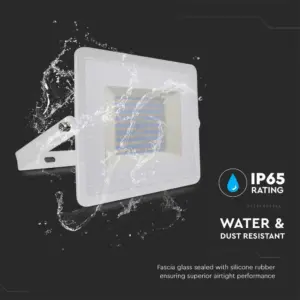 LED Προβολέας 100W Λευκός V-TAC IP65 100° 8700lm Θερμό 3000Κ – 215967