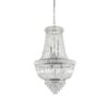 IDEAL LUX Κρεμαστό Φωτιστικό DUBAI 10xE14 Χρωμίου – 215969