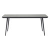 Table Ecco pakoworld aluminum anthracite-glass gray 160x90x75cm 216-000011