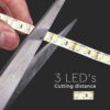 LED Ταινία 18W V-TAC Dimmable 2000lm/m CRI>95 Φυσικό Λευκό 4000K 5 Μέτρα – 212163