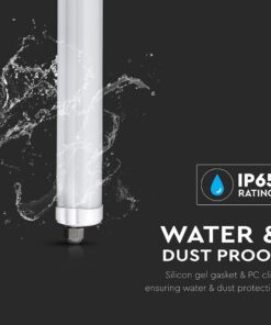 LED Αδιάβροχο IP65 Φωτιστικό Τύπου Φθορίου 18W V-TAC 60cm Ψυχρό 6500K – 216282