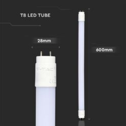 LED Λάμπα T8 G13 9W V-TAC 60cm Ψυχρό 6500K  – 216394