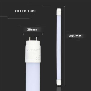 LED Λάμπα T8 G13 9W V-TAC 60cm Ψυχρό 6500K  – 216394