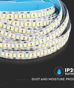 LED Ταινία 20W V-TAC Dimmable 2000lm/m Θερμό 3000K 5 Μέτρα – 212164