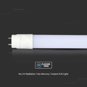LED Λάμπα T8 G13 60cm 7W V-TAC 160° 1000lm Θερμό 3000K – 216474