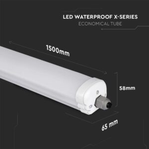 LED Αδιάβροχο Φωτιστικό 32W V-TAC 150cm 5120lm Φυσικό 4000K – 216483