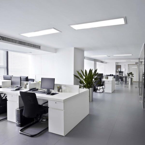 LED Πάνελ Oρθογώνιο 2σε1 Επιφανειακό-Χωνευτό 40W V-TAC Samsung 30x120cm Φυσικό 4000K – 2166251