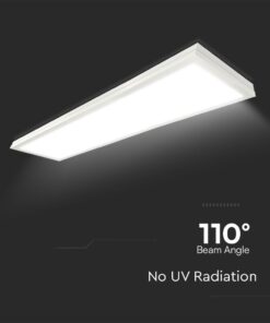 LED Πάνελ Oρθογώνιο 2σε1 Επιφανειακό-Χωνευτό 40W V-TAC Samsung 30x120cm Φυσικό 4000K – 2166251