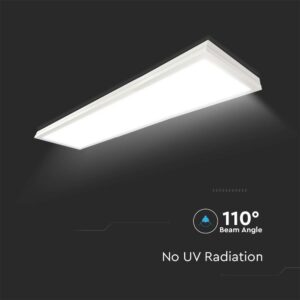 LED Πάνελ Παραλληλόγραμμο 2σε1 Επιφανειακό-Χωνευτό 36W V-TAC 30x120cm Ψυχρό Λευκό 6400K – 216626