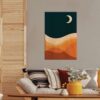 Ango Desert Night πίνακας διακόσμησης ξύλου L (21664)