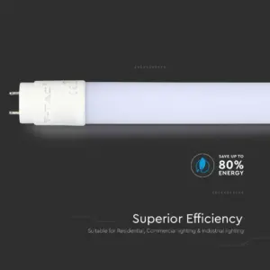 LED Λάμπα T8 G13 120cm 16.5W V-TAC Samsung Chip 1850lm 160° Θερμό 3000K – 21688