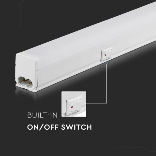 LED Φωτιστικό Πάγκου/Κουζίνας με Διακόπτη T5 30cm 4W V-TAC PRO Samsung Chip Ψυχρό 6400K – 21691