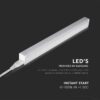 LED Φωτιστικό Πάγκου/Κουζίνας με Διακόπτη T5 60cm 7W V-TAC PRO Samsung Chip 700lm Ψυχρό Λευκό 6400K – 21694