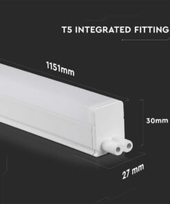 LED Φωτιστικό Πάγκου/Κουζίνας με Διακόπτη T5 115cm 16W V-TAC PRO Samsung Chip 1600lm 120° Φυσικό 4000K – 21696