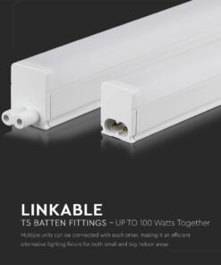 LED Φωτιστικό Πάγκου/Κουζίνας με Διακόπτη T5 120cm 16W V-TAC PRO Samsung Chip 1600lm 160° Θερμό 3000K – 21695