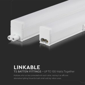 LED Φωτιστικό Πάγκου/Κουζίνας με Διακόπτη T5 120cm 16W V-TAC PRO Samsung Chip 1600lm 160° Θερμό   3000K – 21695