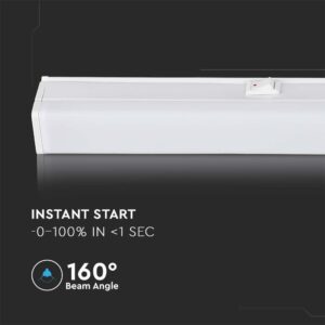 LED Φωτιστικό Πάγκου/Κουζίνας με Διακόπτη T5 115cm 16W V-TAC PRO Samsung Chip 1600lm 120° Φυσικό  4000K – 21696