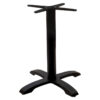 Table base Lively pakoworld cast iron four leged  black 62x62x72cm 217-000012