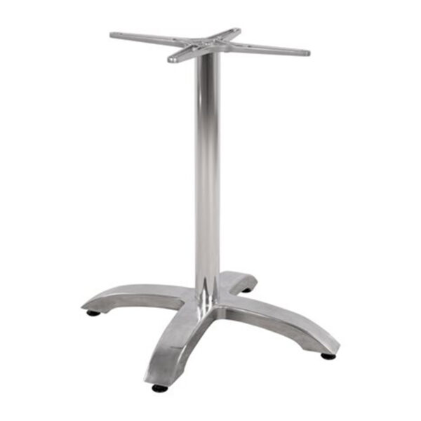 Table bar base medium height Greet pakoworld alouminium four-night 62x62x72cm 217-000015