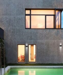 LED απλίκα 5W στρογγυλή μαύρο σώμα 3000K θερμό λευκό IP65 V-TAC – 217081