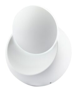 Φωτιστικό Τοίχου 5W LED Κυκλικό Περιστρεφόμενο Λευκό V-TAC IP65 Φυσικό Λευκό 4000K – 217093