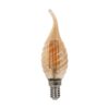 LED Λάμπα E14 4W Φλόγα Filament V-TAC Θερμό 2200K – 217116