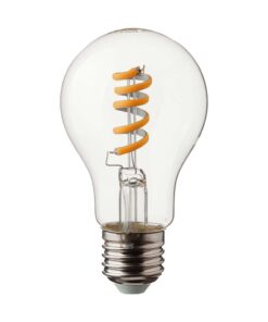 Λάμπα LED E27 A60 Filament 4W θερμό λευκό 3000K γυαλί διάφανο V-TAC – 217336