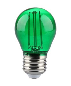 LED Λάμπα – 2W Filament E27 G45 Green V-TAC – 217411